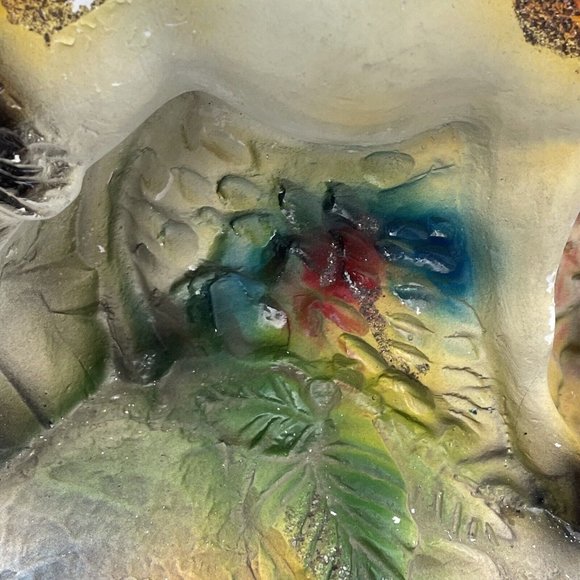 Vintage Early 20th C. Carnival Chalkware Prize Horse Glitter Painted Sculpture - Picture 8 of 16